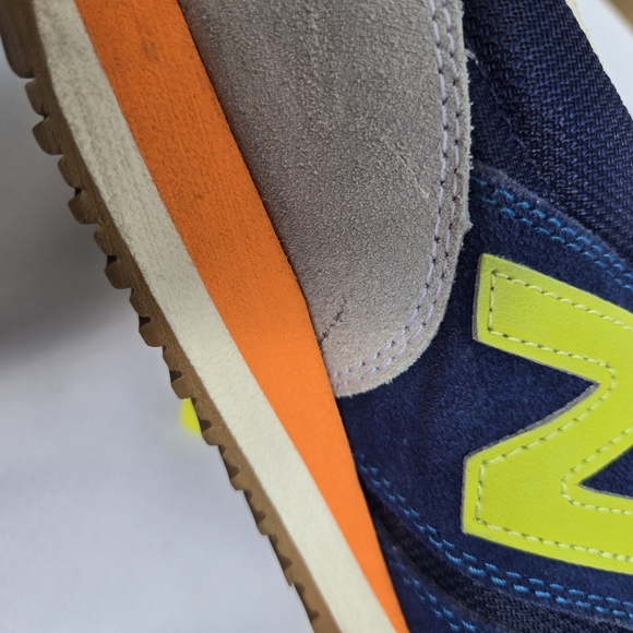 New Balance Women's Blue and Yellow Sneakers - Picture 4 of 10